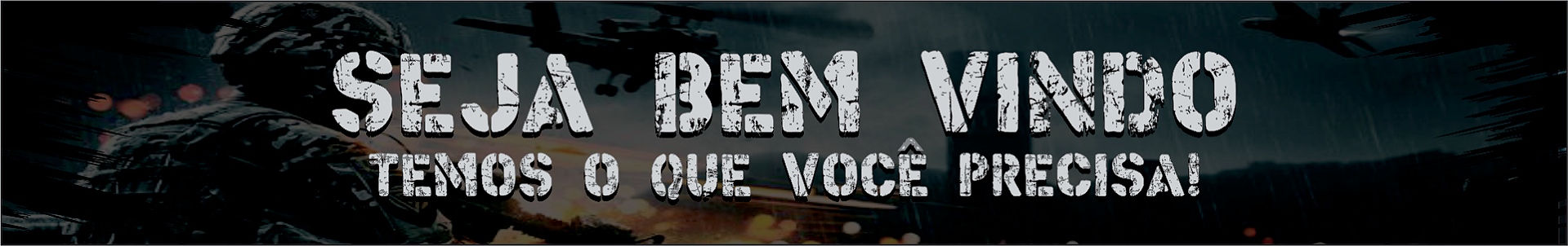 Banner principal Bem Vindo