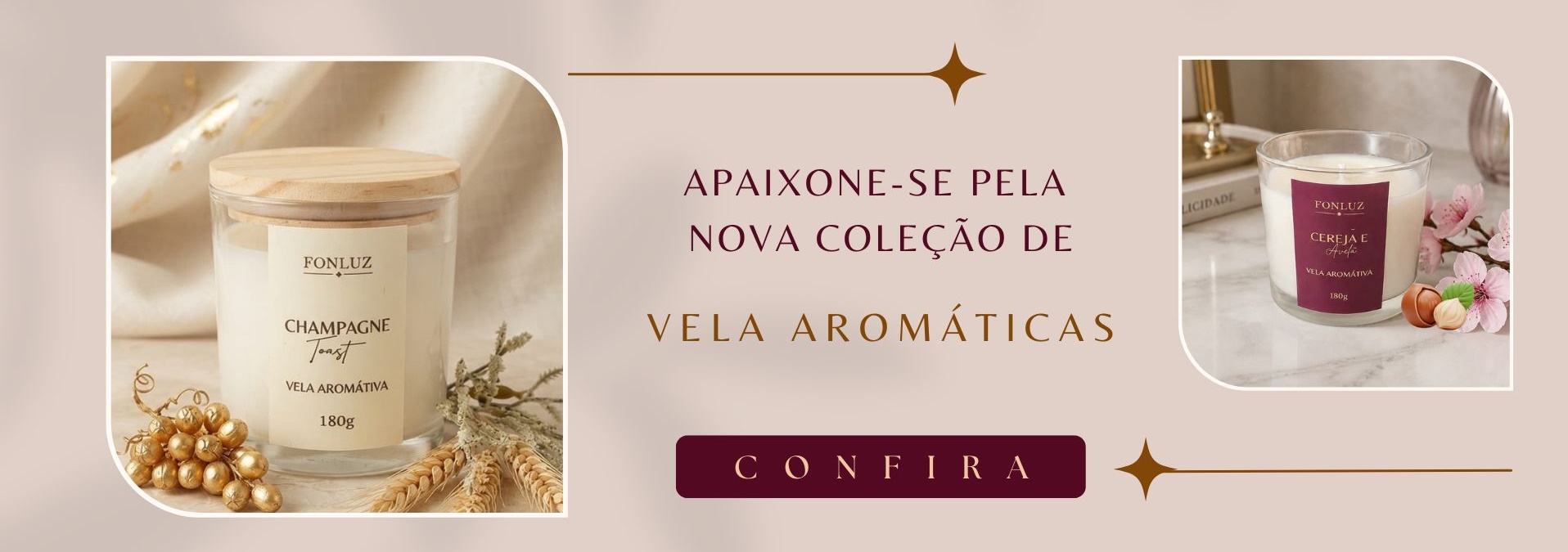 Velas aromática