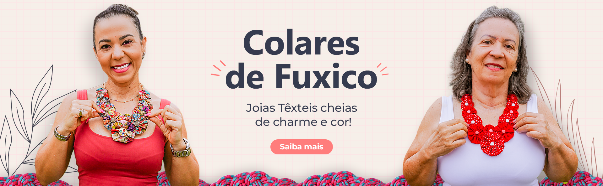 [desktop] Colares de fuxico