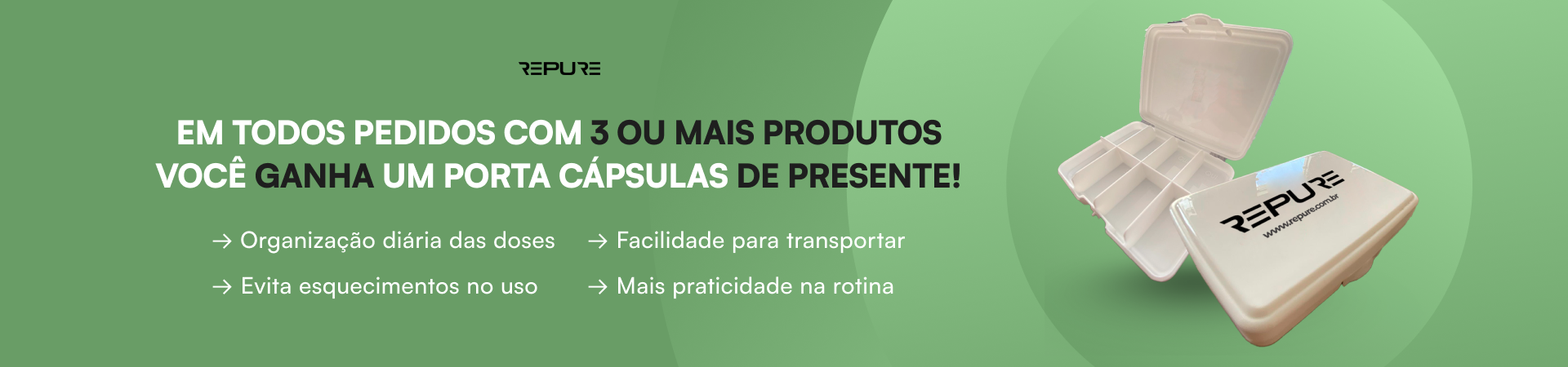 Brinde Porta Cápsula (Full Banner)