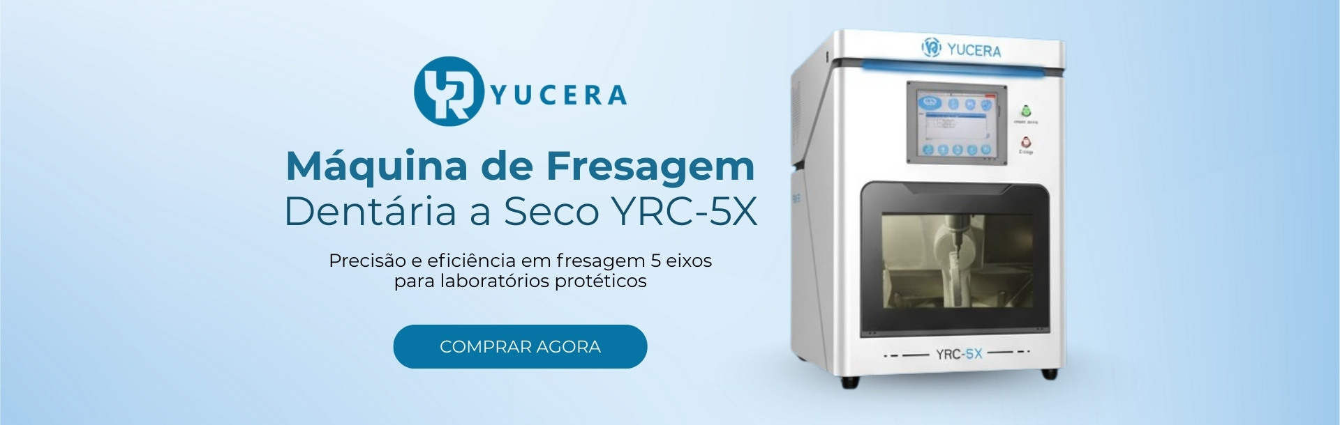 Maquina Fresadora 5 eixos corte seco