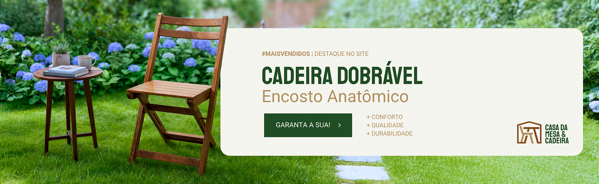Cadeira Dobrável Anatômica