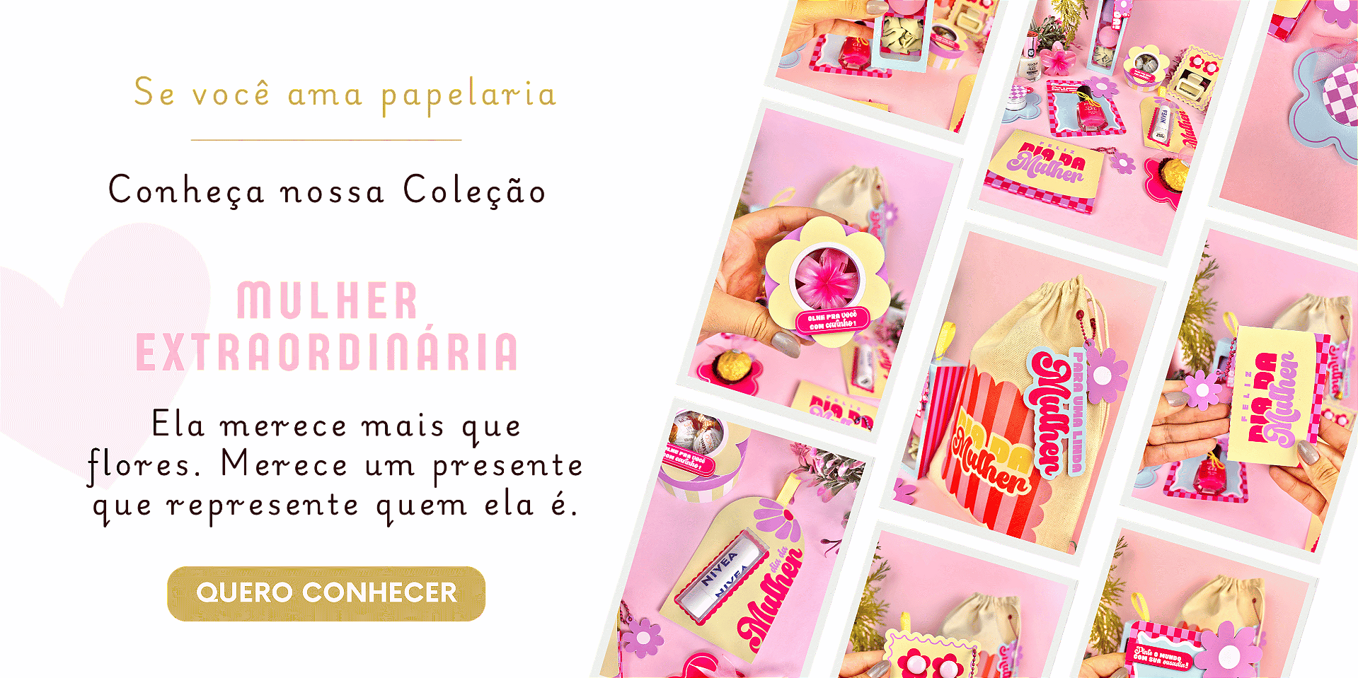 Papelaria Dia da Mulher