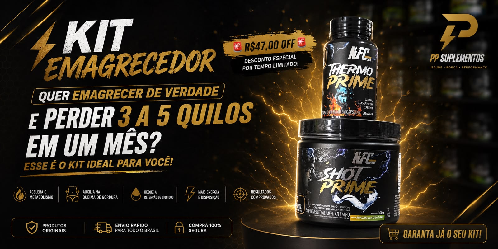 kit emagrecedor