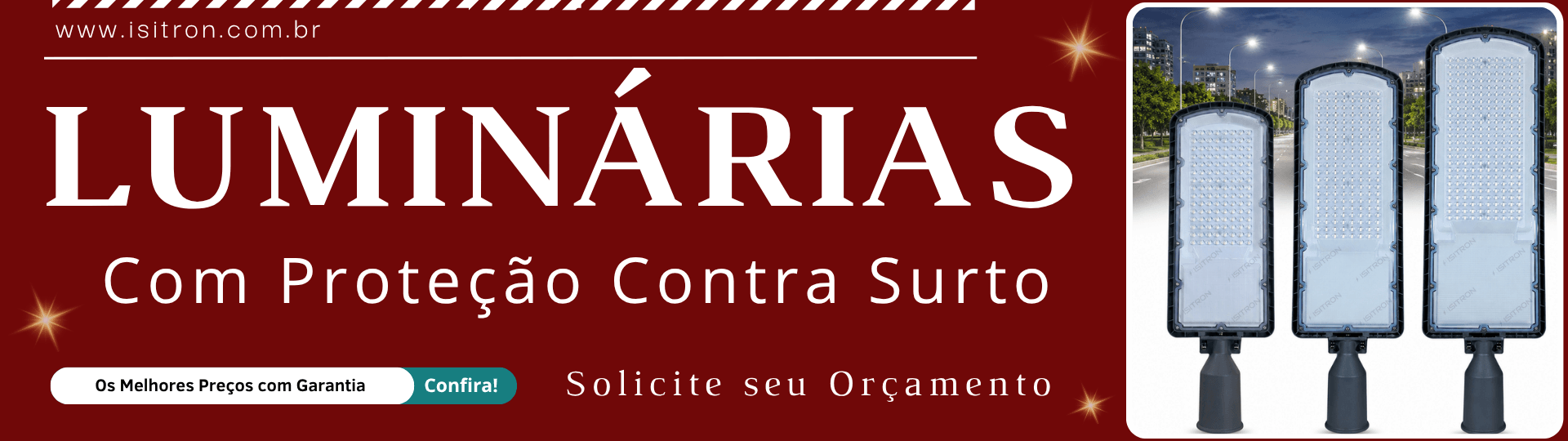 luminárias publicas com dps @desktop