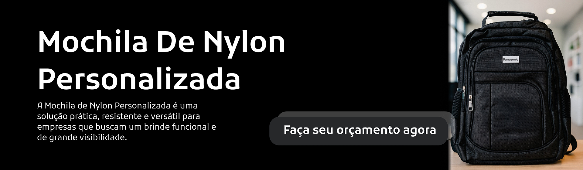 Mochila De Nylon Personalizada