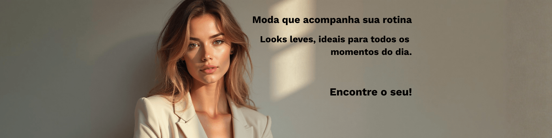 Loja de roupas femininas em alfaiataria