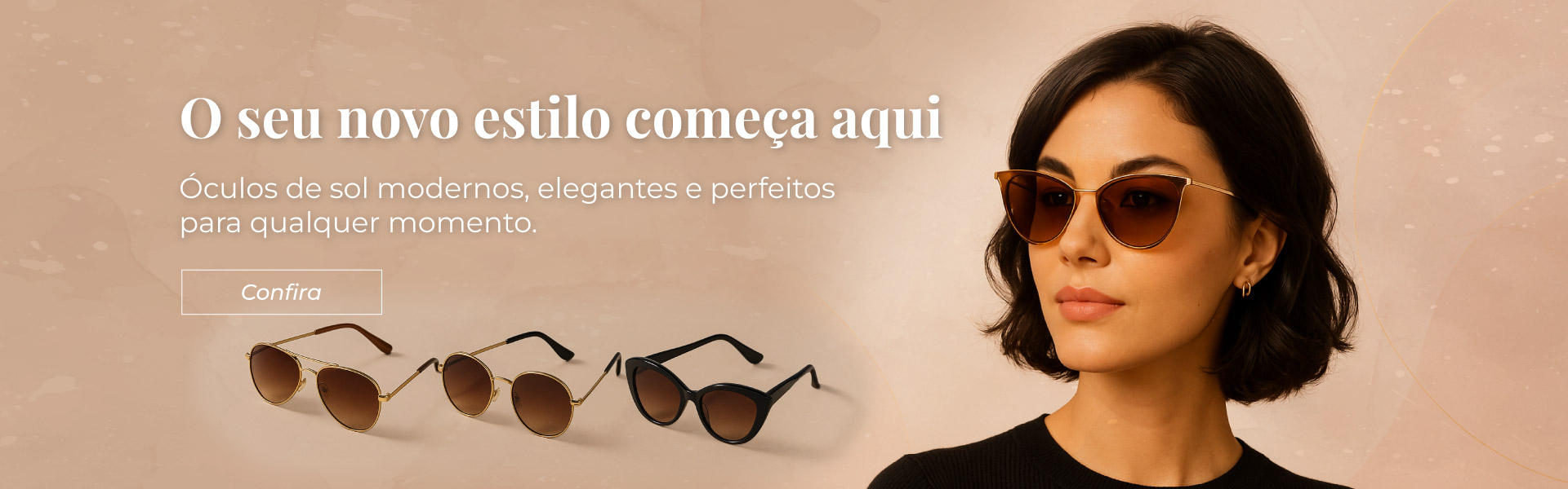 Oculos de sol modernos