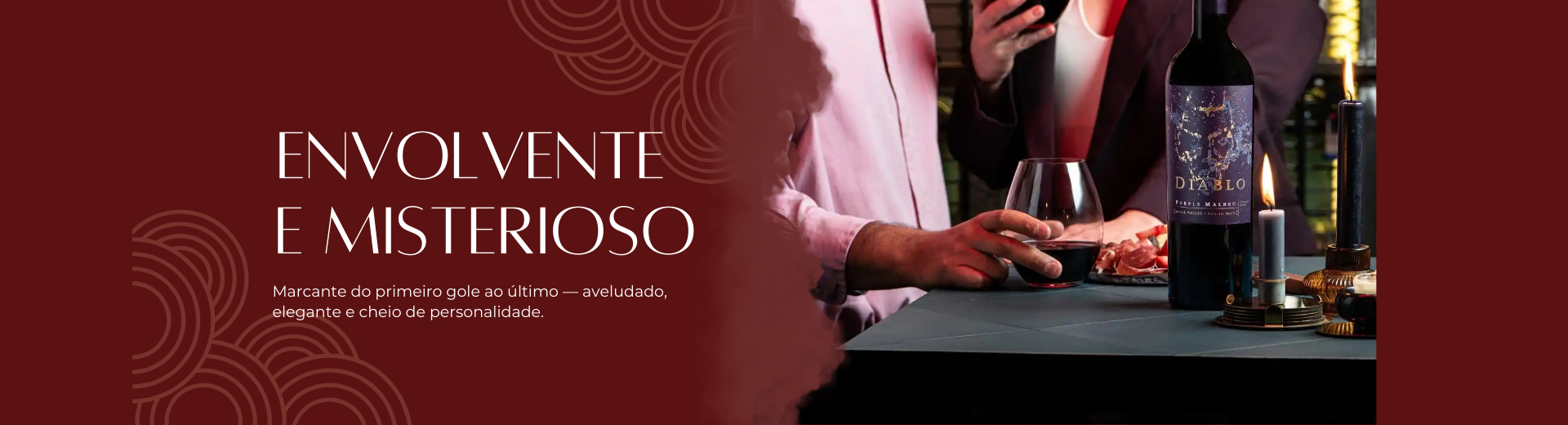 Banner Diablo Purple