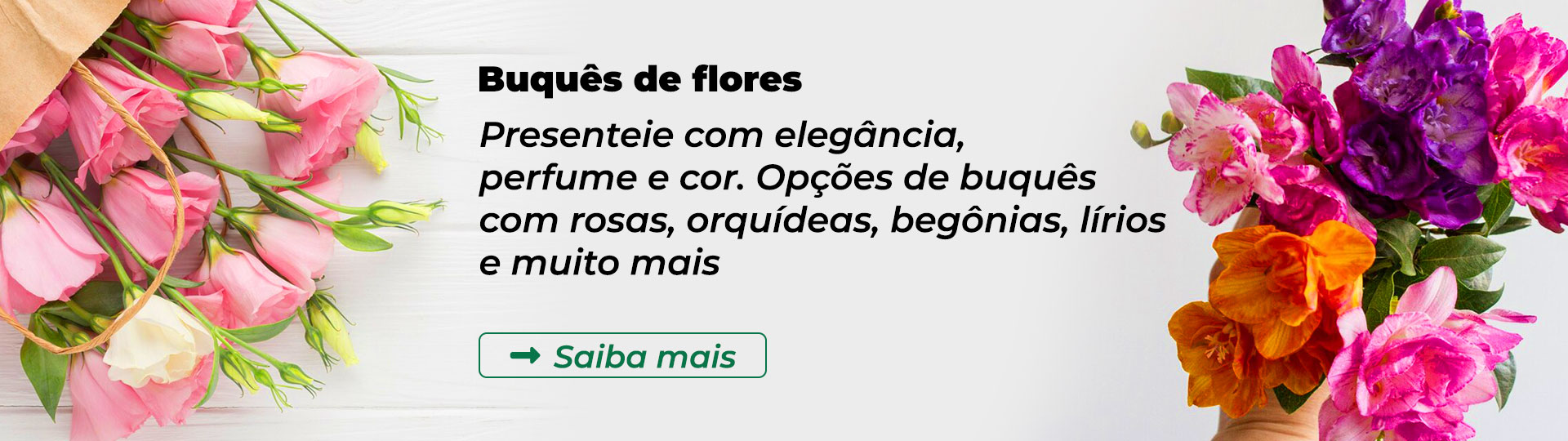 Buquês de flores