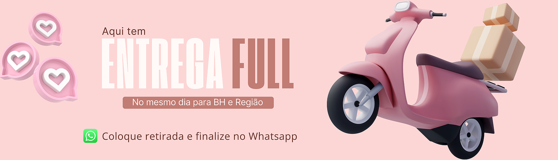 Entrega no mesmo dia