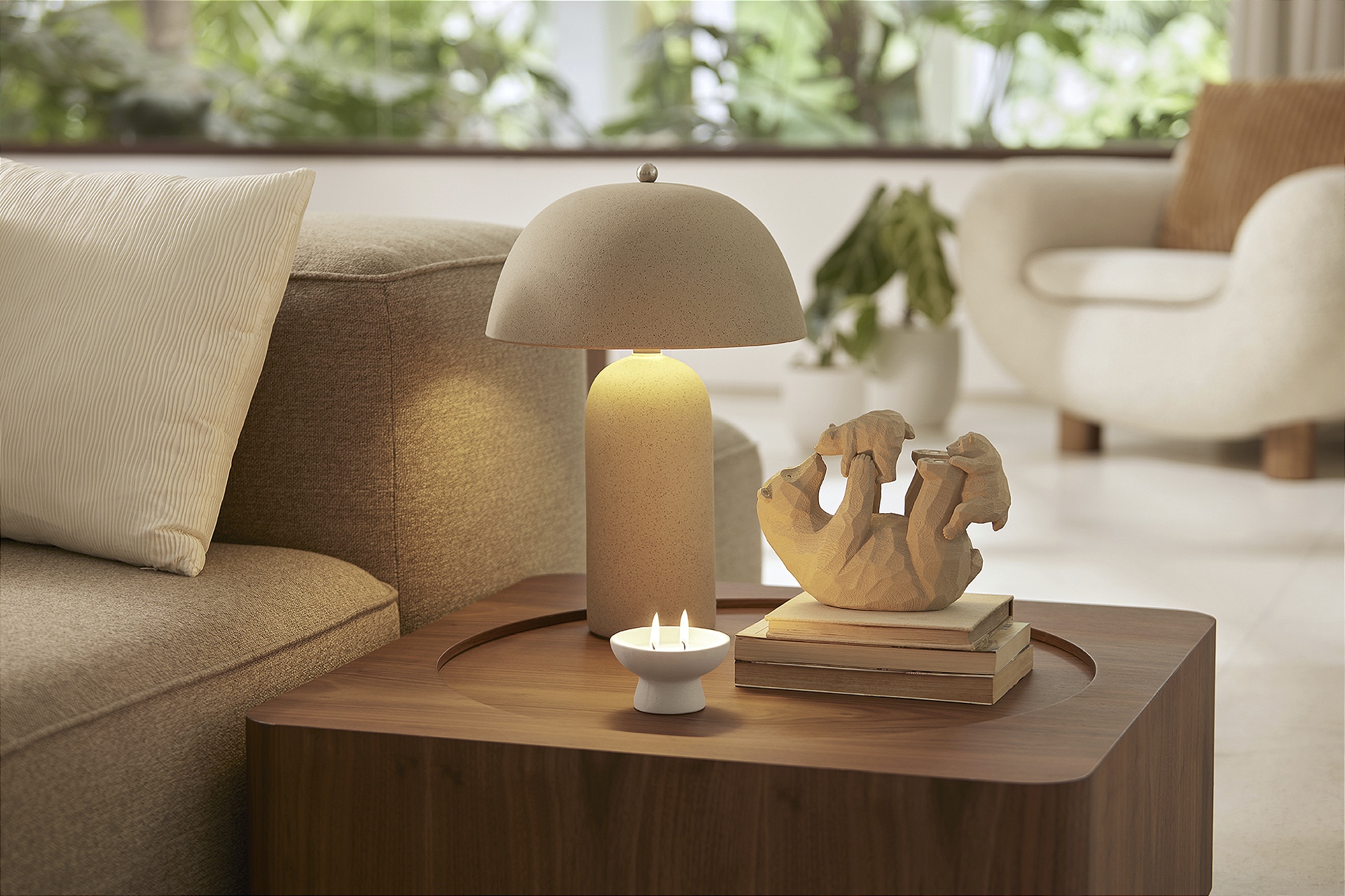 Escultura Ursos Em Polirresina