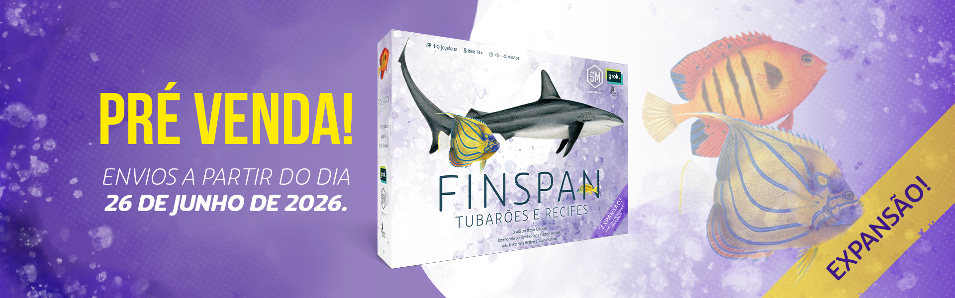 Finspan: Tubarões e Recifes