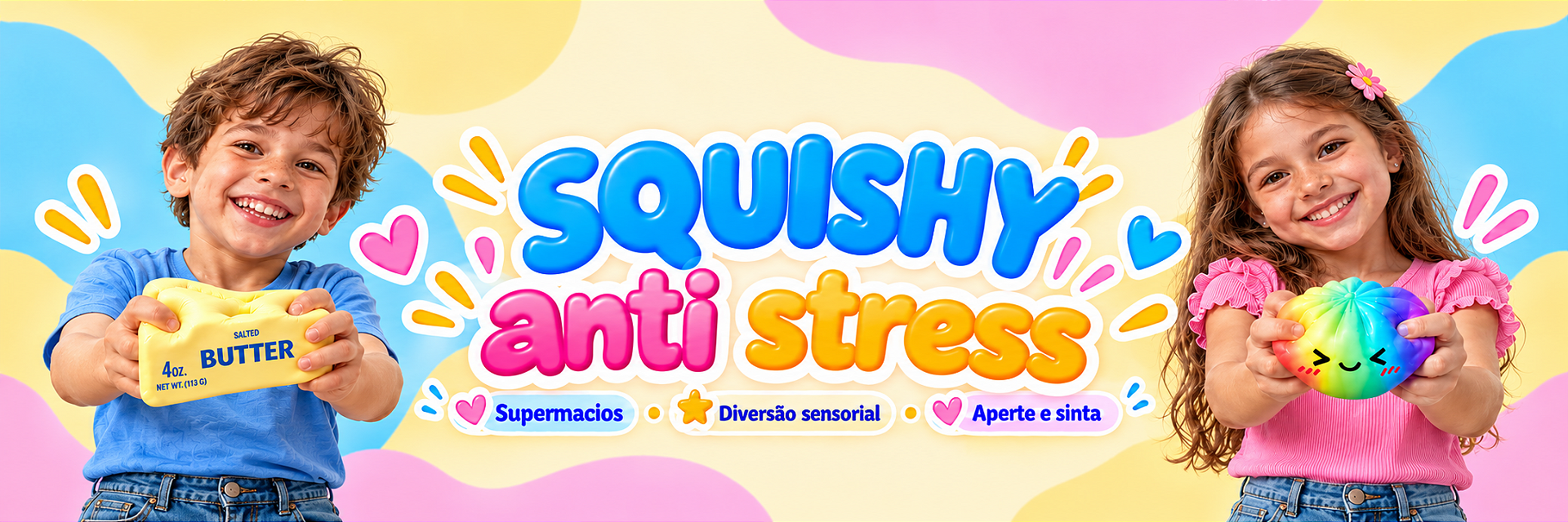 Squishy Sortido Brinquedo Massinha Infantil