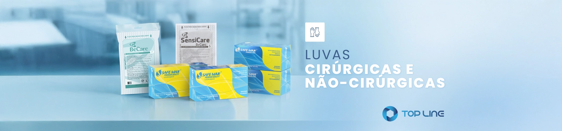 Luvas Cirúrgicas e Não-Cirúrgicas