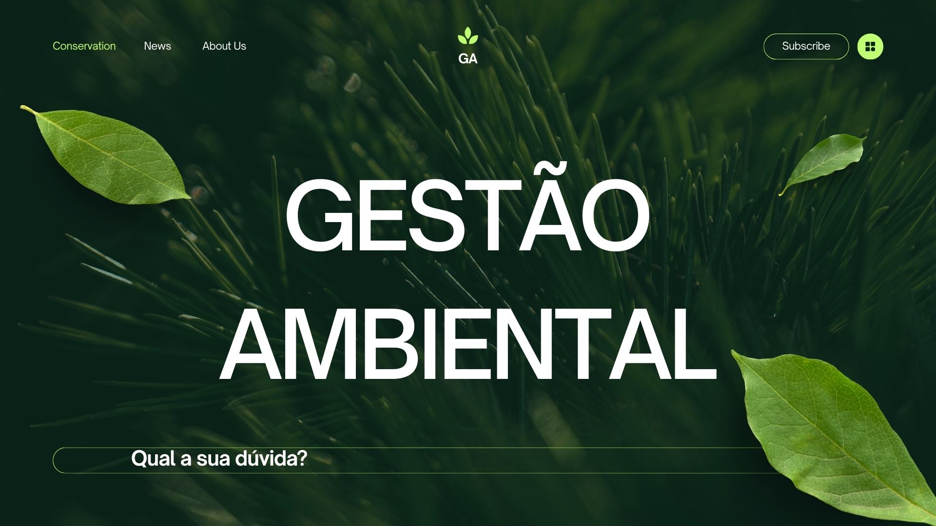 Gestão Ambiental - Qual a sua dúvida?