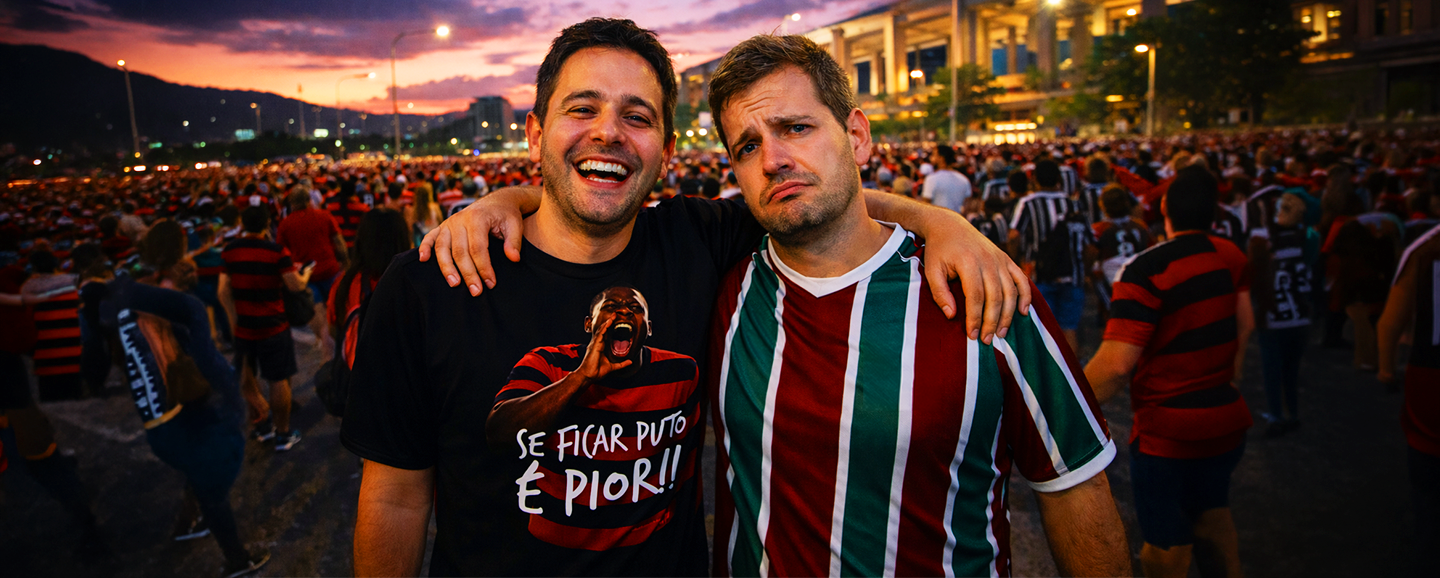 Se ficar puto é pior