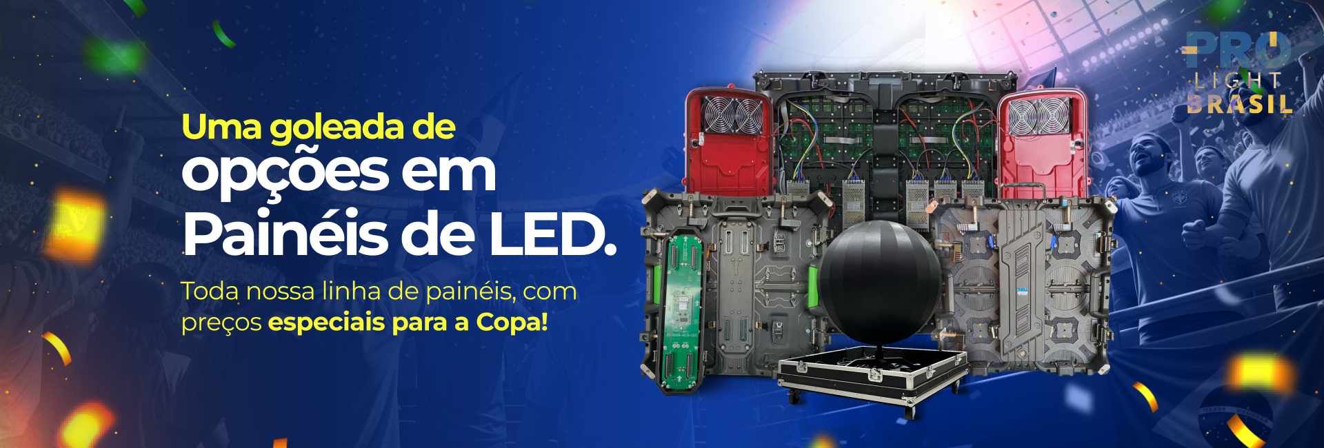 Paineis Led - Copa do mundo
