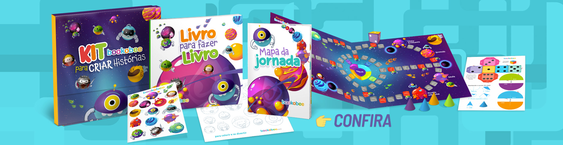 Kit criativo bookobee