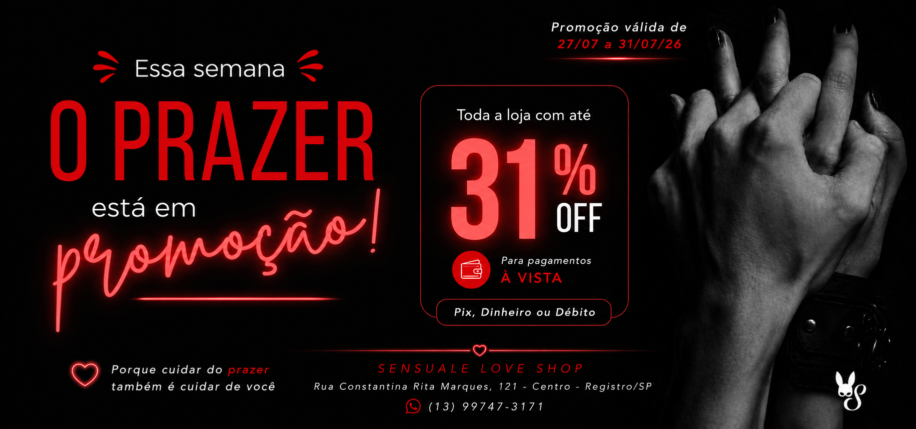 PROMO DIA DO ORGASMO
