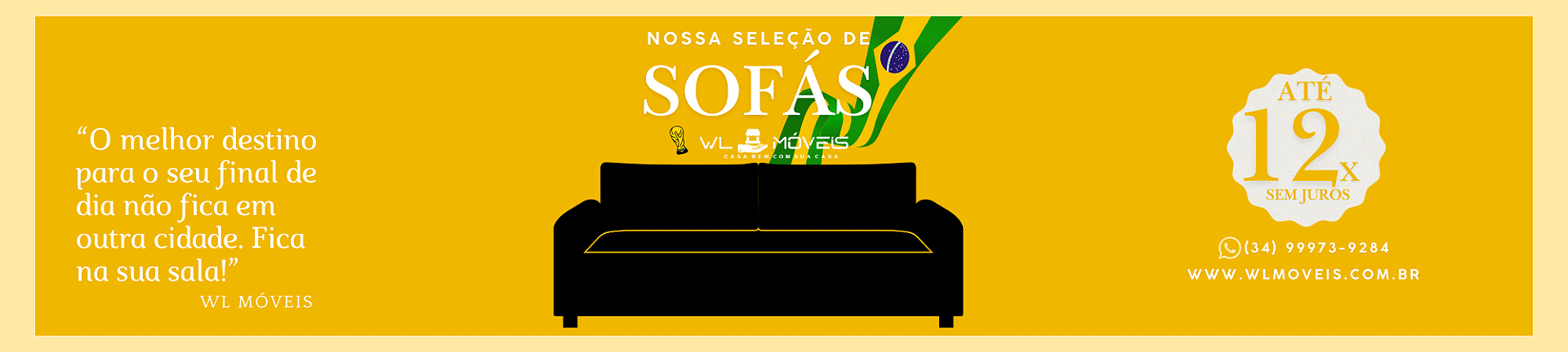 Full Banner - Copa do Mundo Sofás