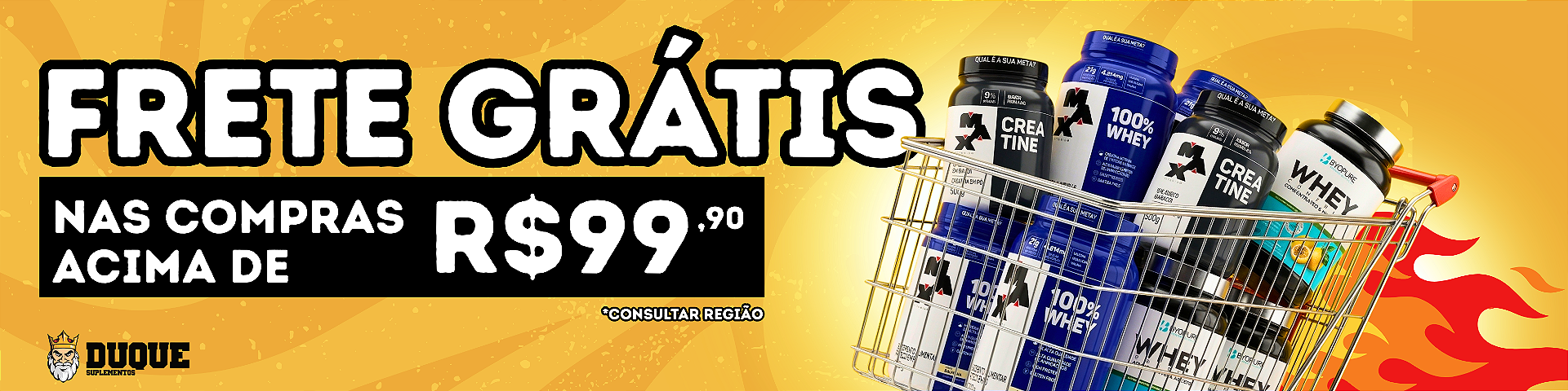 Full Banner frete gratis