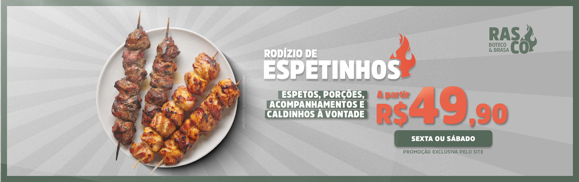 Espetinho sexta-sabado