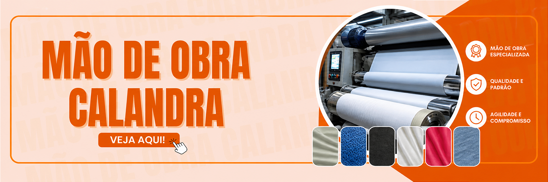 Mão de Obra Calandra