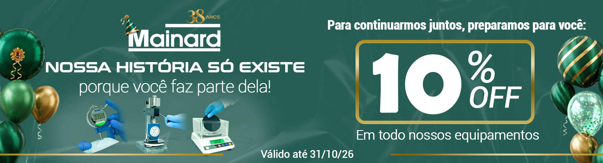 Campanha de aniversário