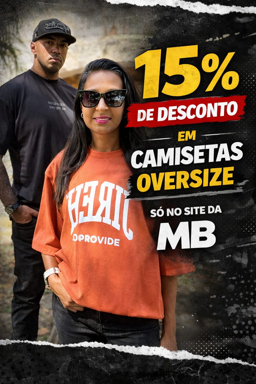 OVERSIZE EM OFERTA – 15% OFF