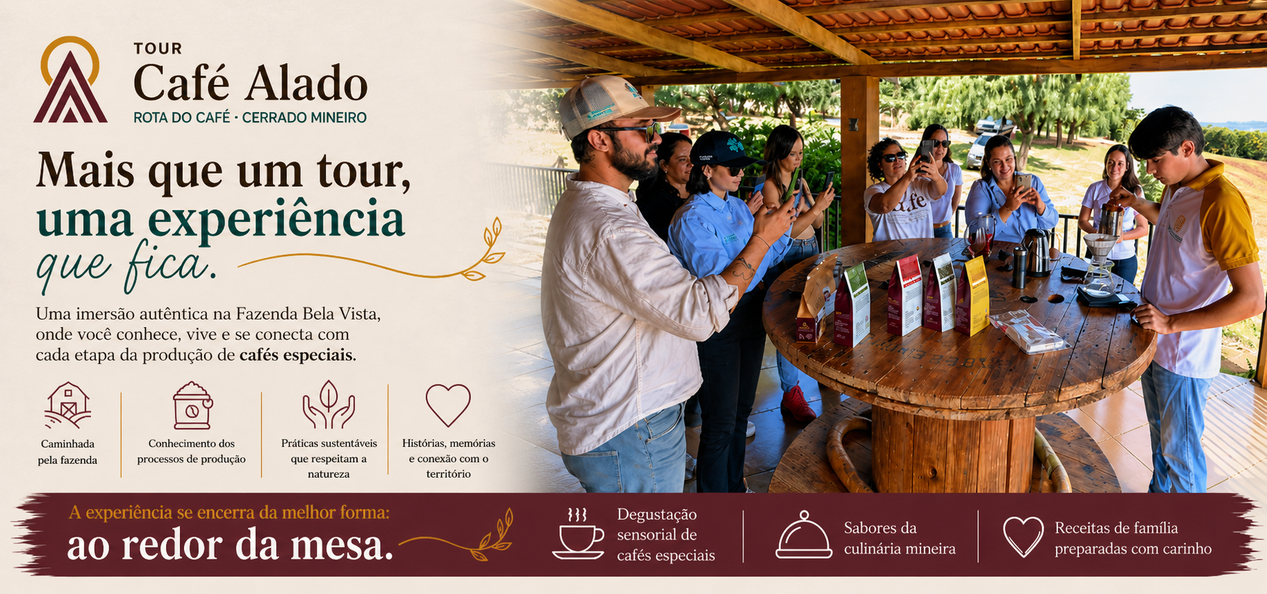 Viva o café onde ele nasce