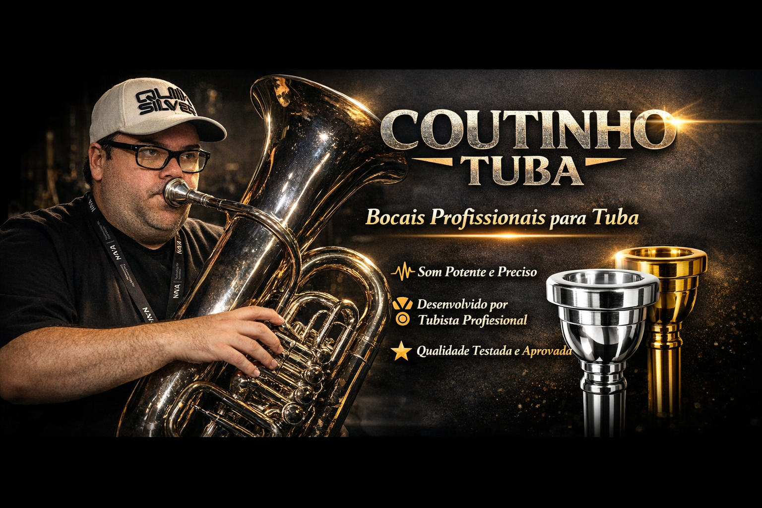 Bocal para Tuba - Coutinho Bass