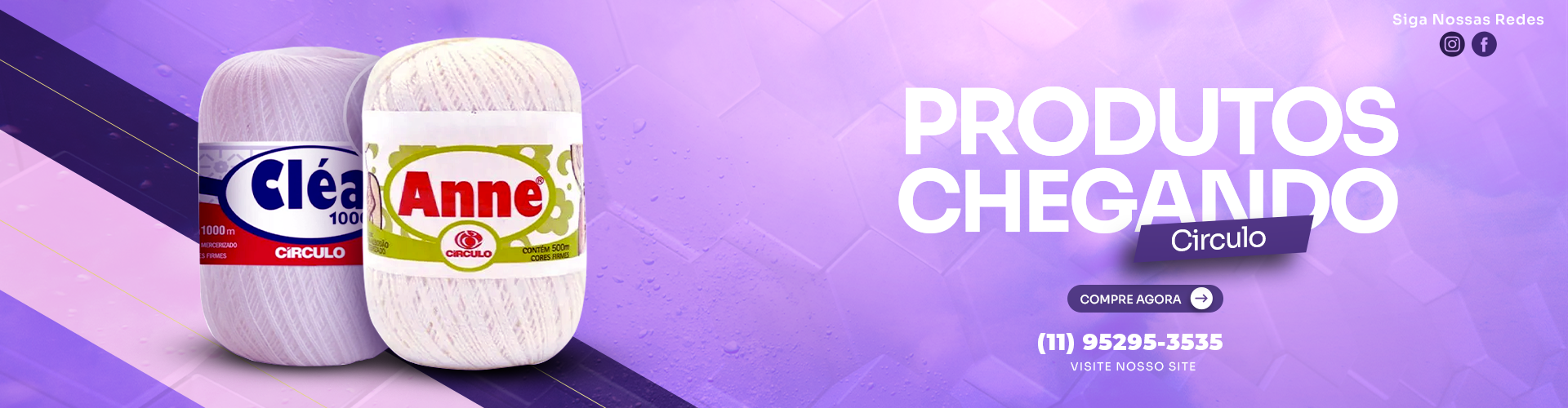 BANNER PRODUTOS CHEGANDO