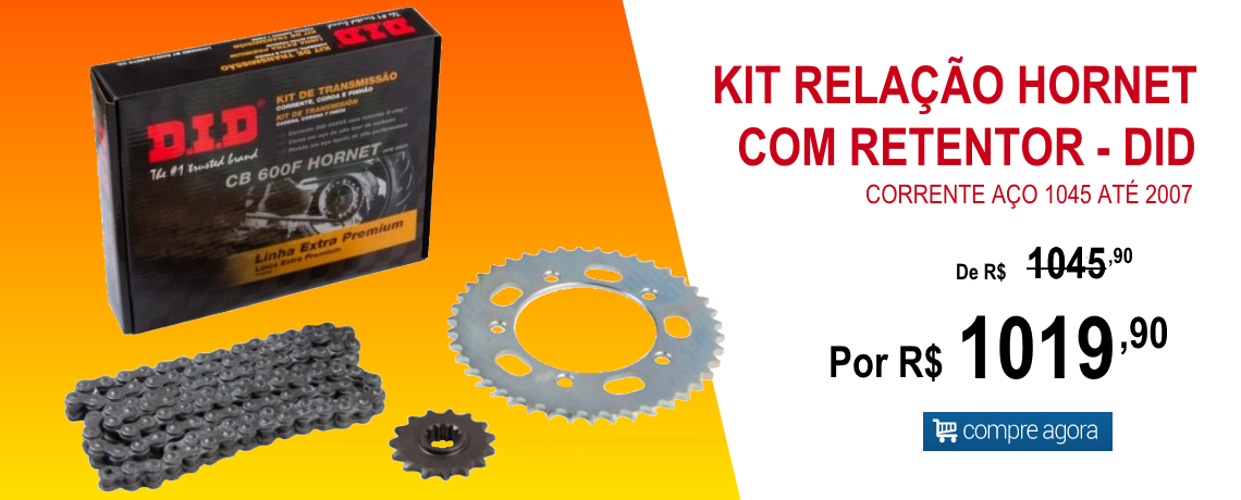 Kit Relação Honet DID Com Retentor Até 2007