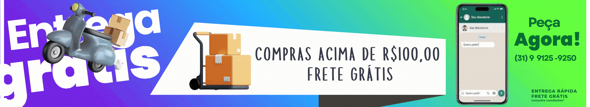 FRETE GRÁTIS