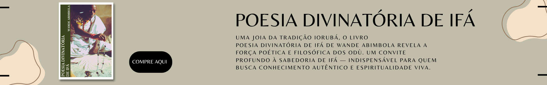 A Poesia divinatória de Ifá