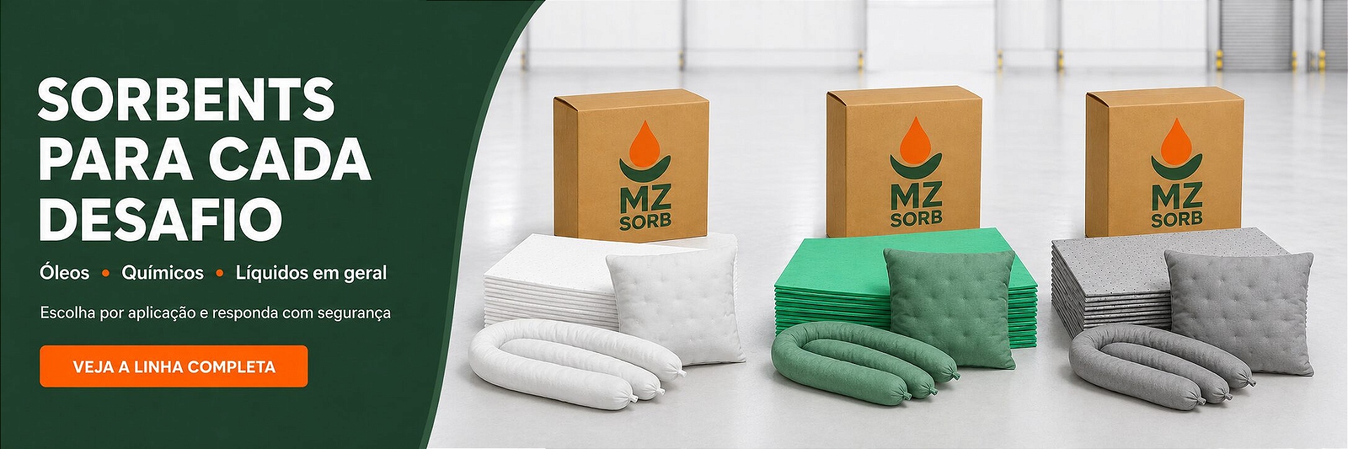 Sorbents — linha completa