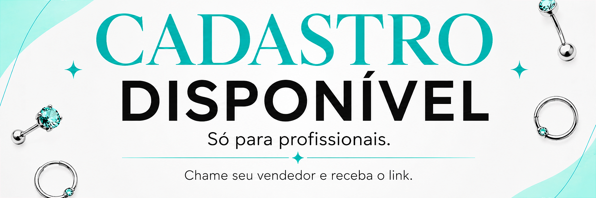 CADASTRO SÓ PARA PROFISSIONAIS