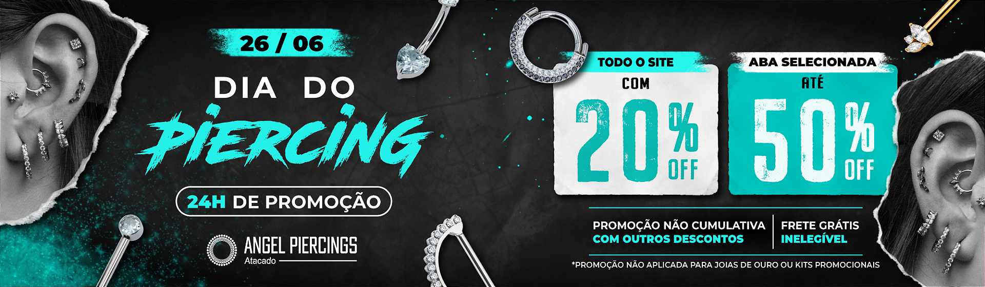banner dia do piercing