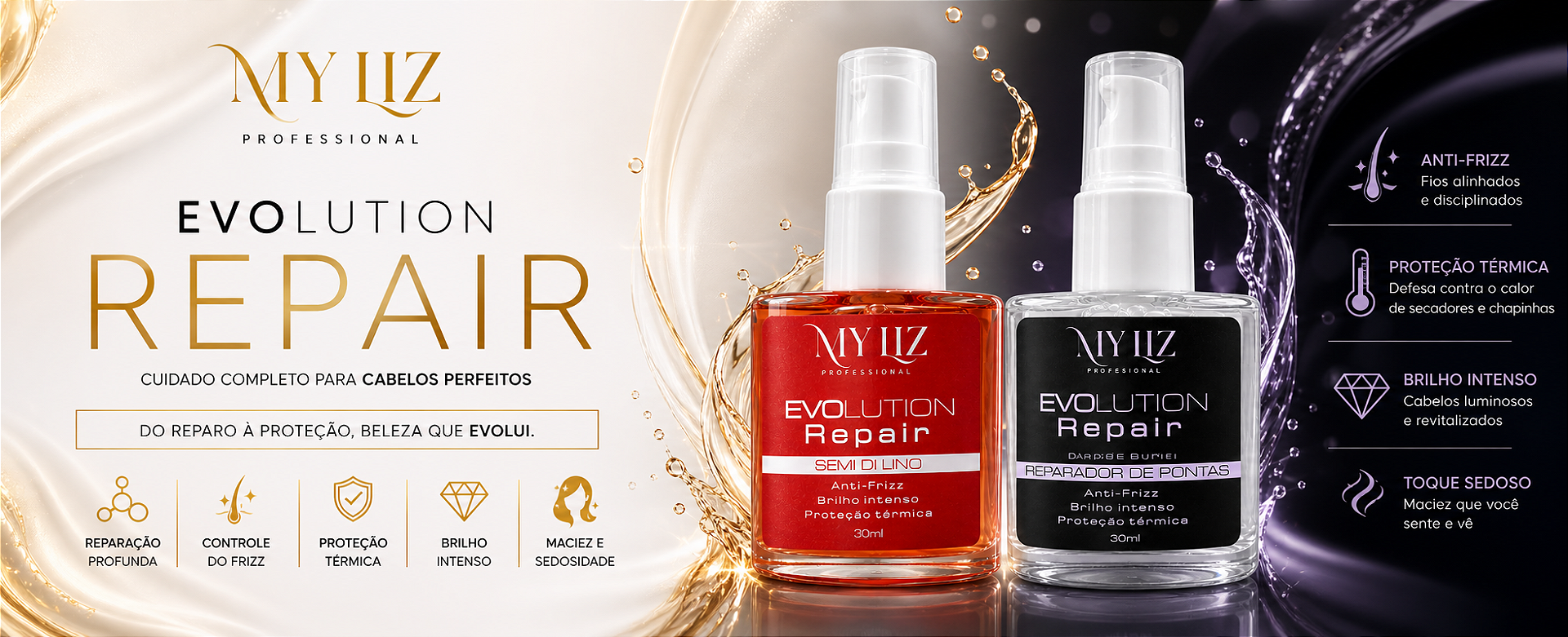 EVOLUTION REPAIR ÓLEO REPARADOR DE PONTAS 30ML