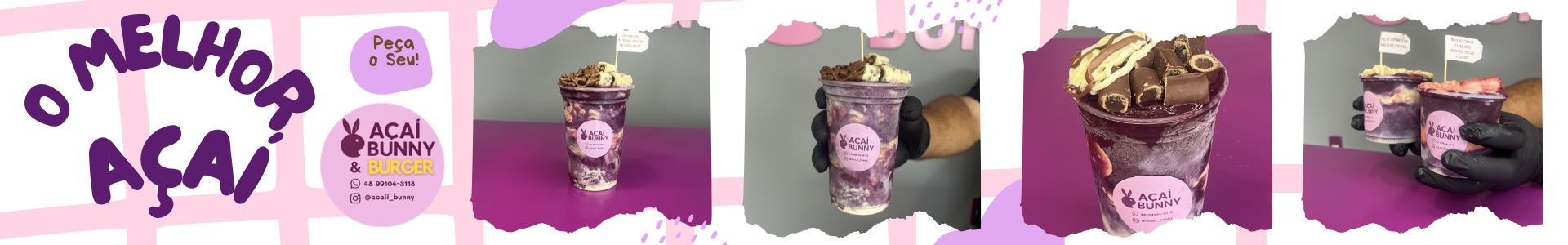 Banner acai