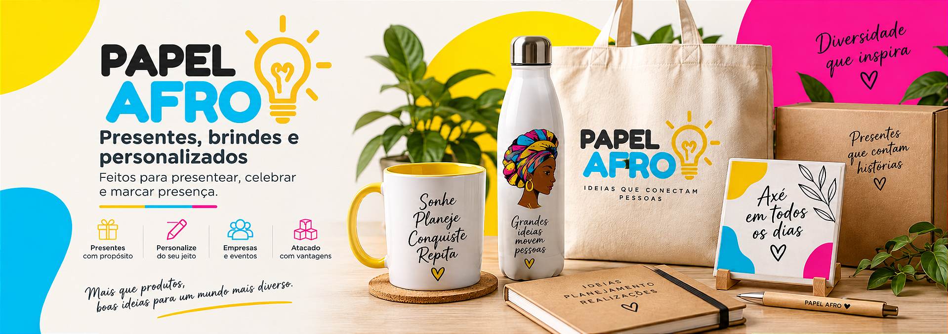 Home | Institucional Papel Afro