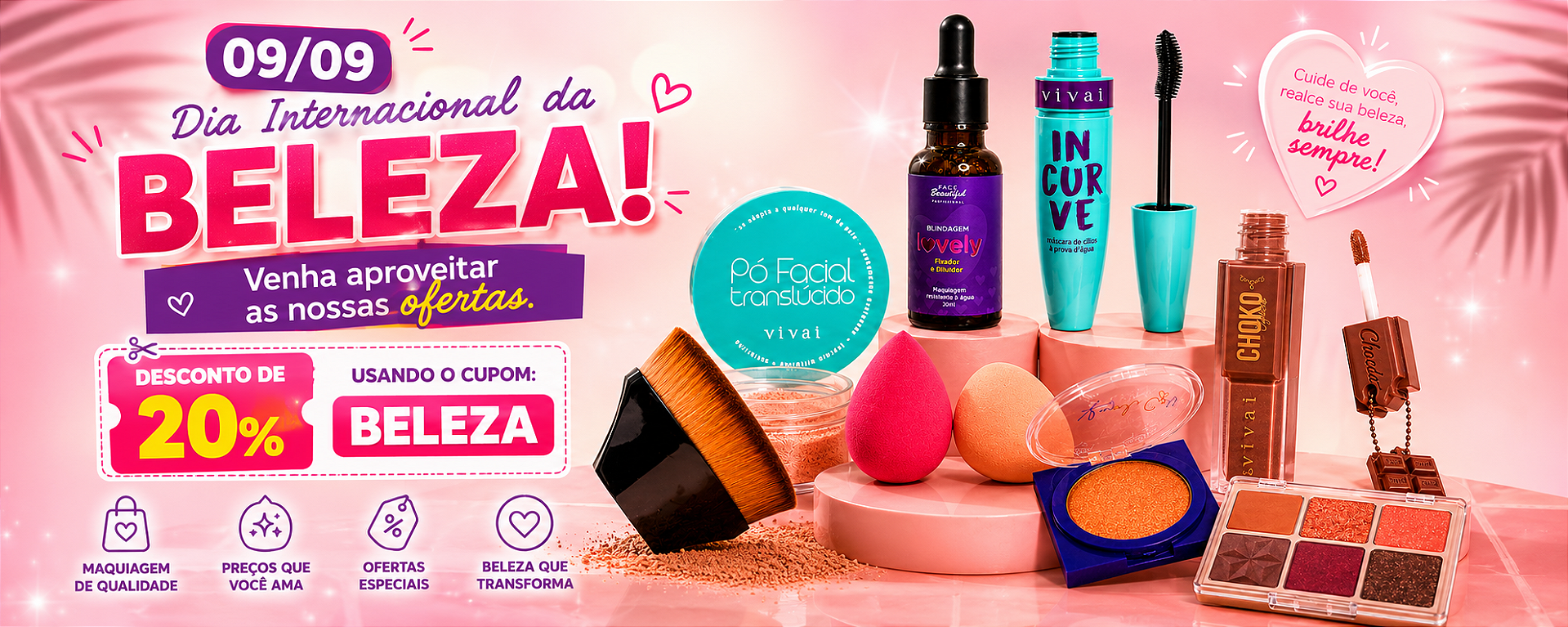 09/09 dia Internacional da beleza