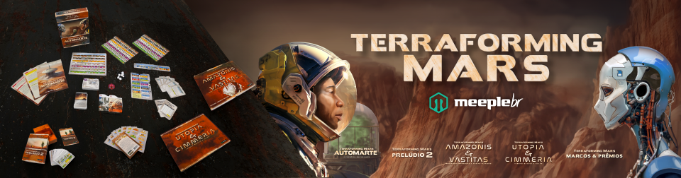 Terraforming Mars: Novos Produtos