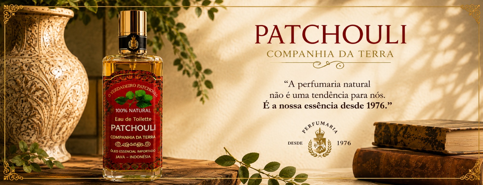 Banner Patchouli Cia daTerra