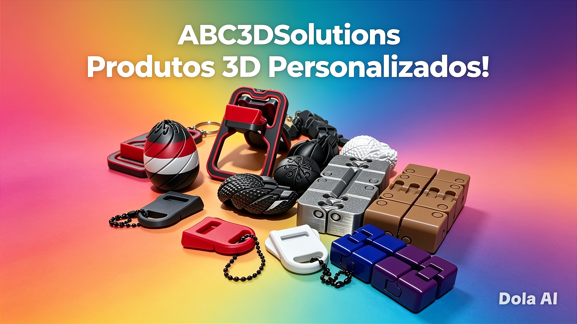 Produtos feitos em PLA+