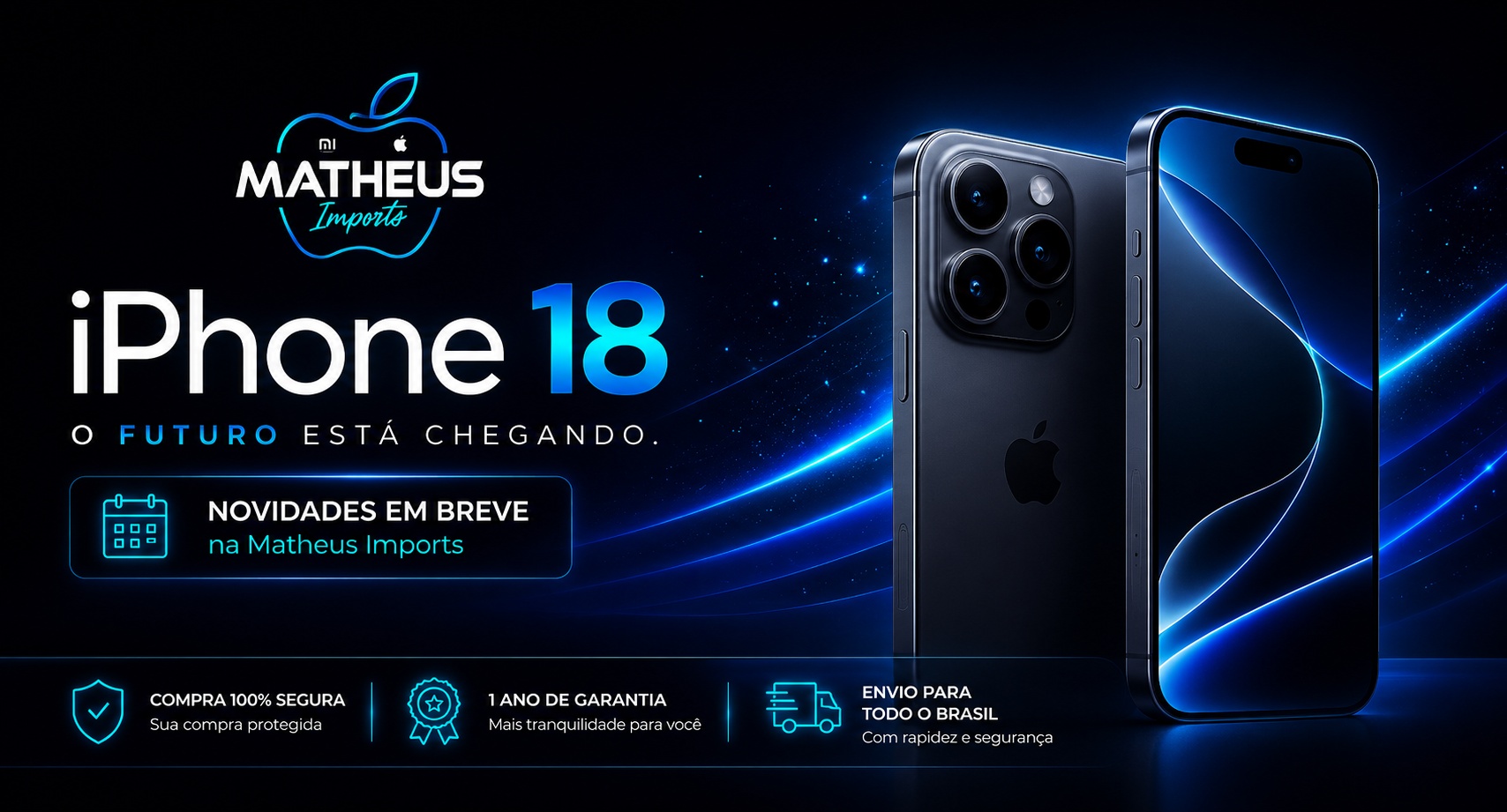 Iphone 18 em breve