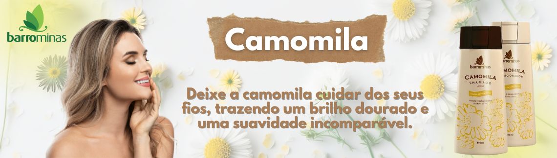 Categoria Barrominas Cabelos cabelos loiros - linha camomila