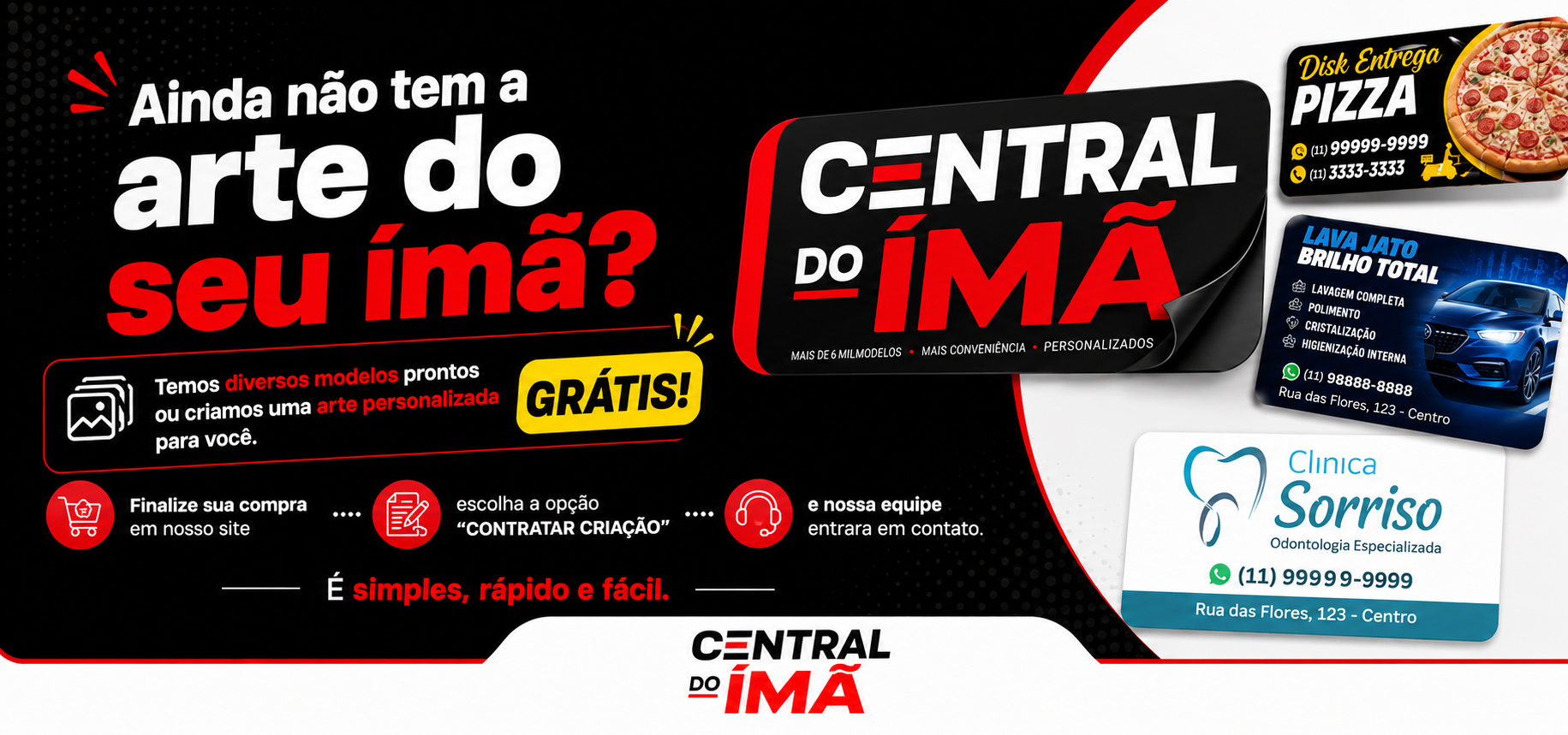 Criamos sua Arte slie