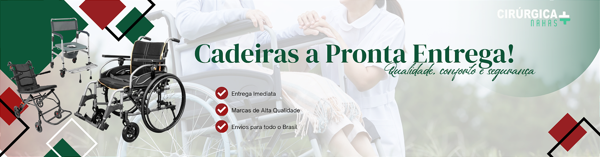 Bannercadeira de rodas